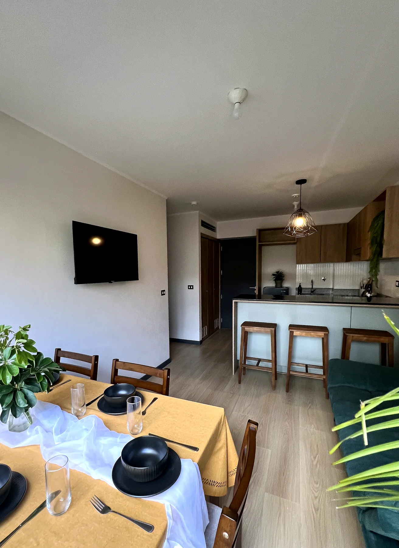 Living comedor y cocina