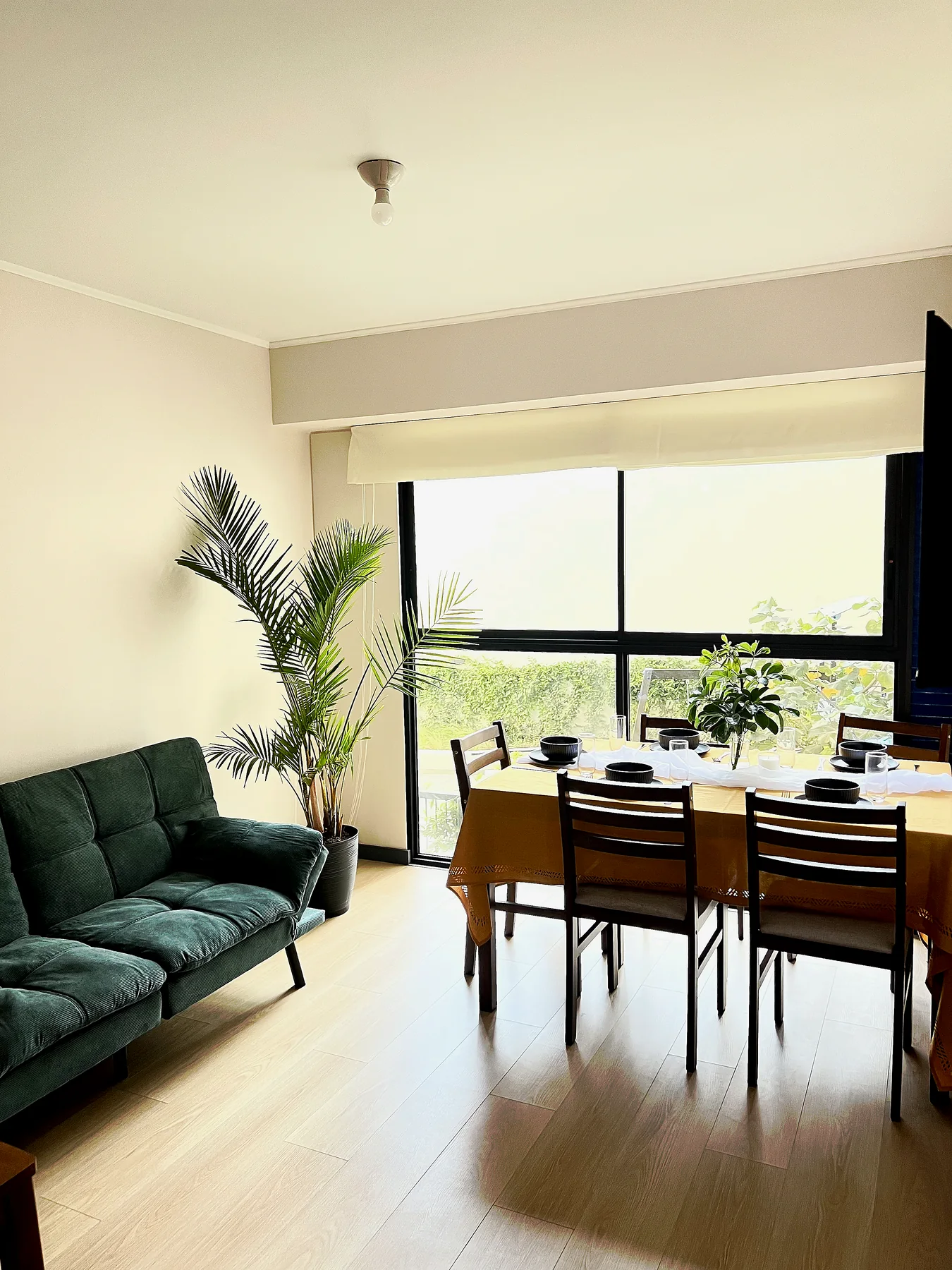 Living comedor y cocina